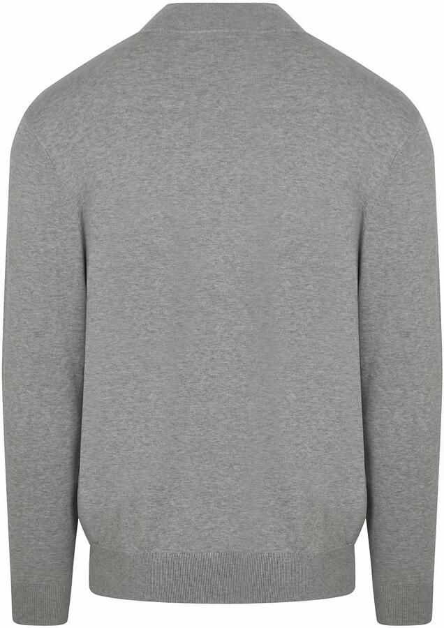 Profuomo Half Zip Pullover Luxury Grijs - Foto 3