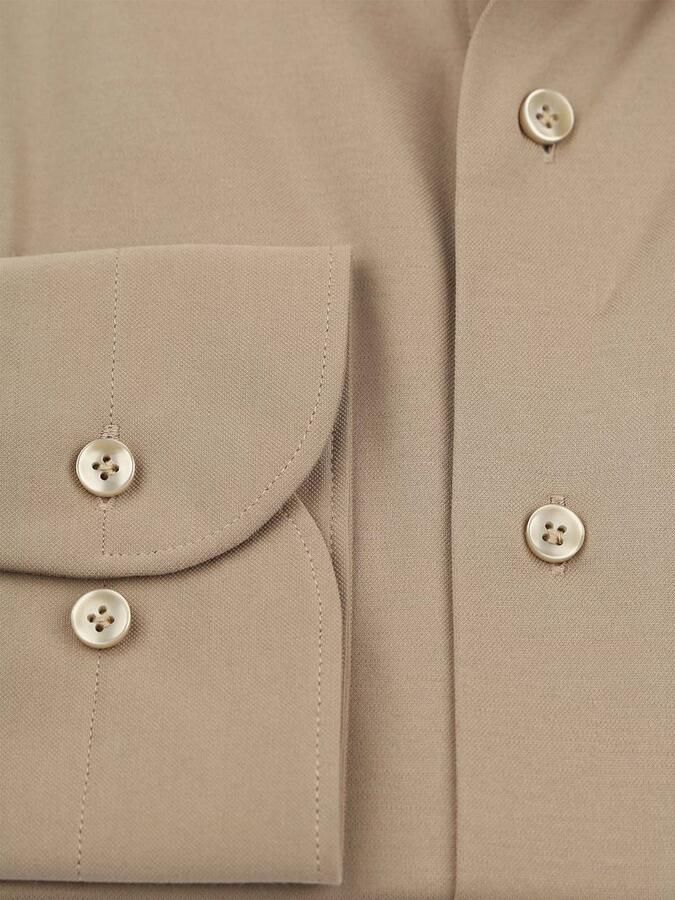 Profuomo Japanese Knitted Overhemd Beige - Foto 2