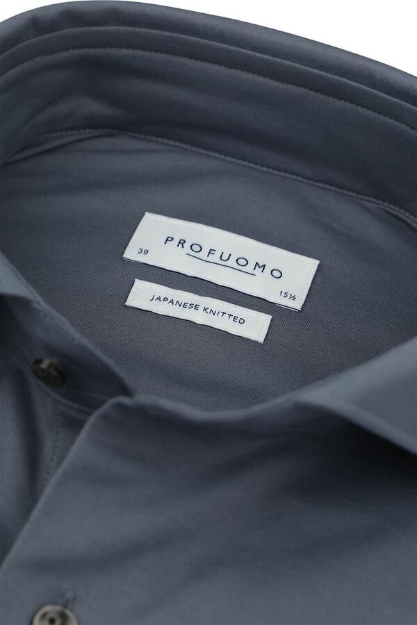 Profuomo X-Cutaway Denim Blue Overhemd Blue Heren - Foto 3