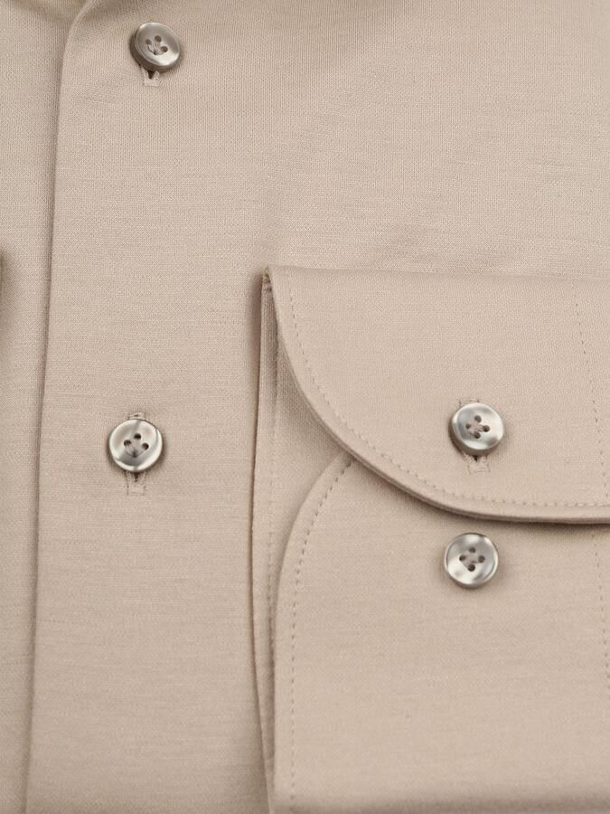 Profuomo Knitted Overhemd Beige - Foto 3