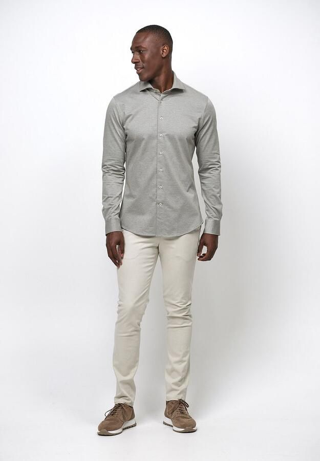 Profuomo Knitted Overhemd Groen - Foto 4