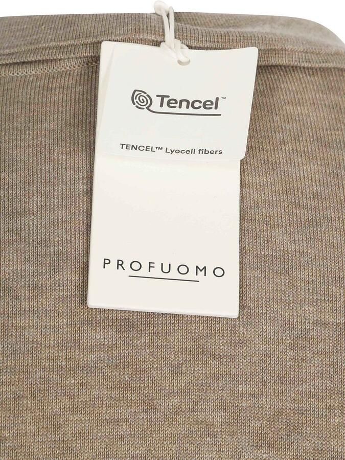 Profuomo Slim fit poloshirt van lyocellmix met zijde aandeel - Foto 12