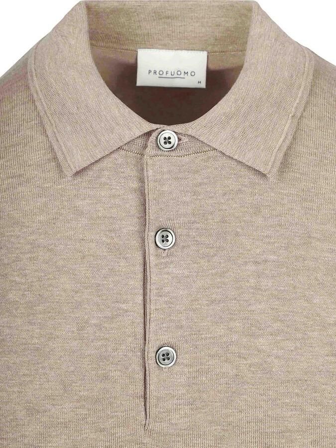 Profuomo Slim fit poloshirt van lyocellmix met zijde aandeel - Foto 12
