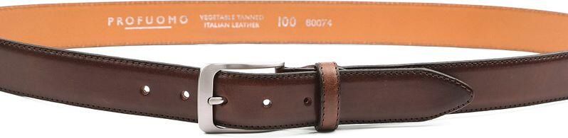 Profuomo Leren Riem Polish Bruin Heren - Foto 4