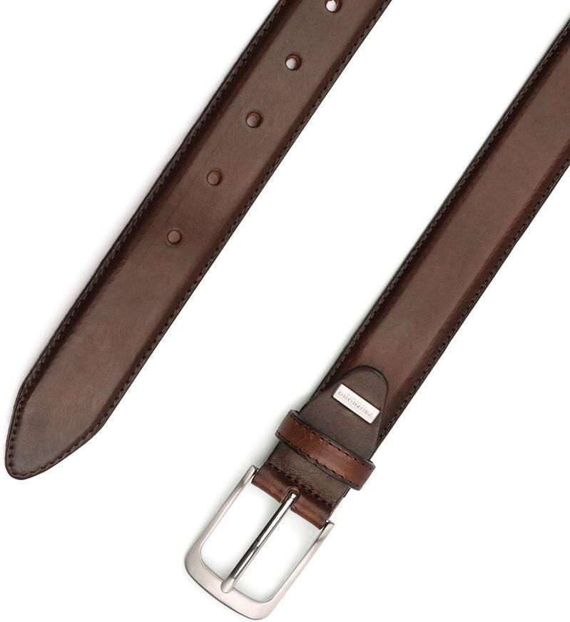 Profuomo Leren Riem Polish Bruin Heren - Foto 4