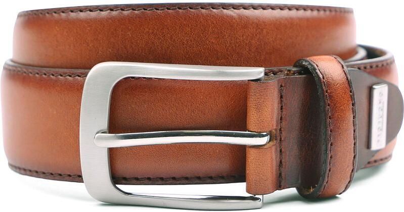 Profuomo Riem Leren Riem Polish Cognac - Foto 4