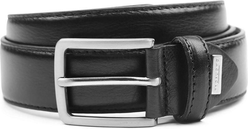 Profuomo riem solid black calf leather - Foto 2