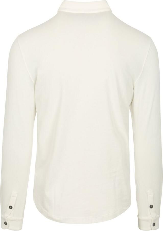 Profuomo Longsleeve Polo Off White - Foto 2