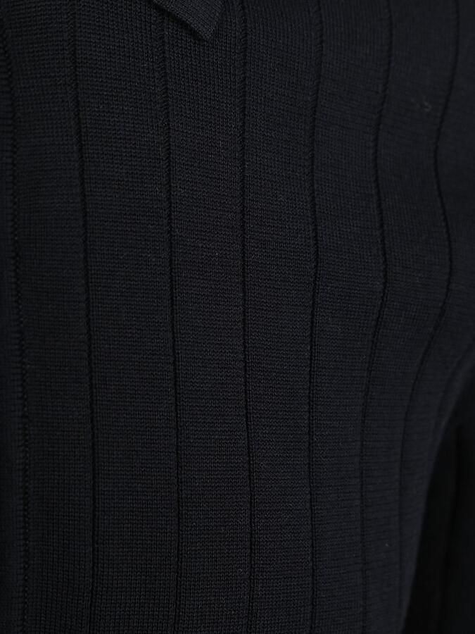 Profuomo Gebreide pullover van puur katoen met Polokraag - Foto 2