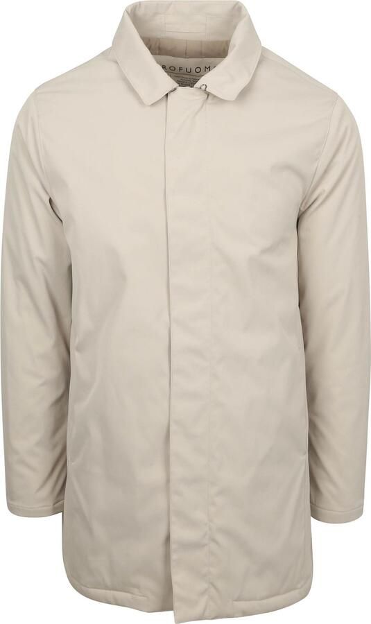 PROFUOMO Heren Jassen Raincoat Long Magnet Beige - Foto 9