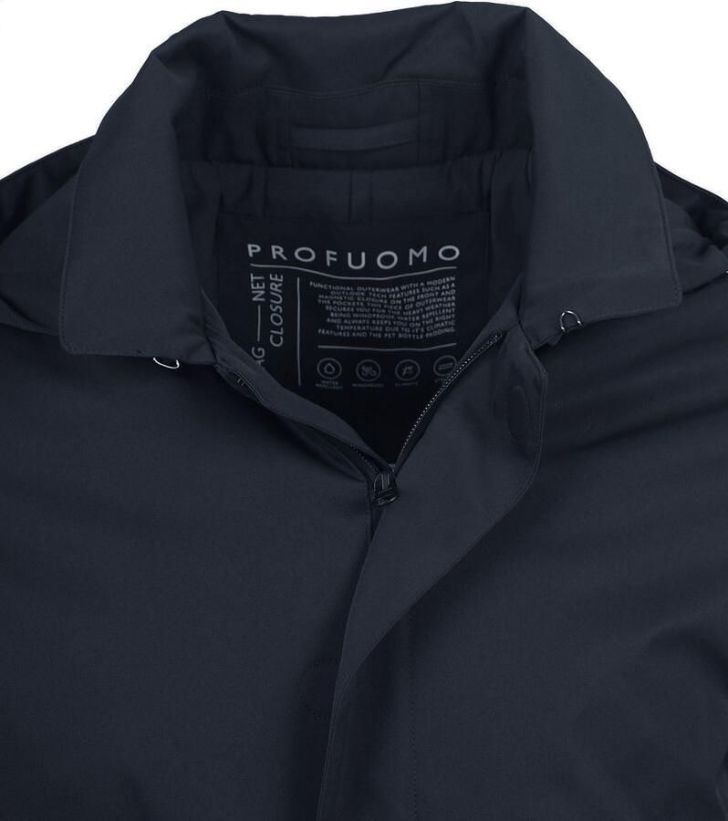 Profuomo Winterjas met Stijl en Functionaliteit Black Heren - Foto 1