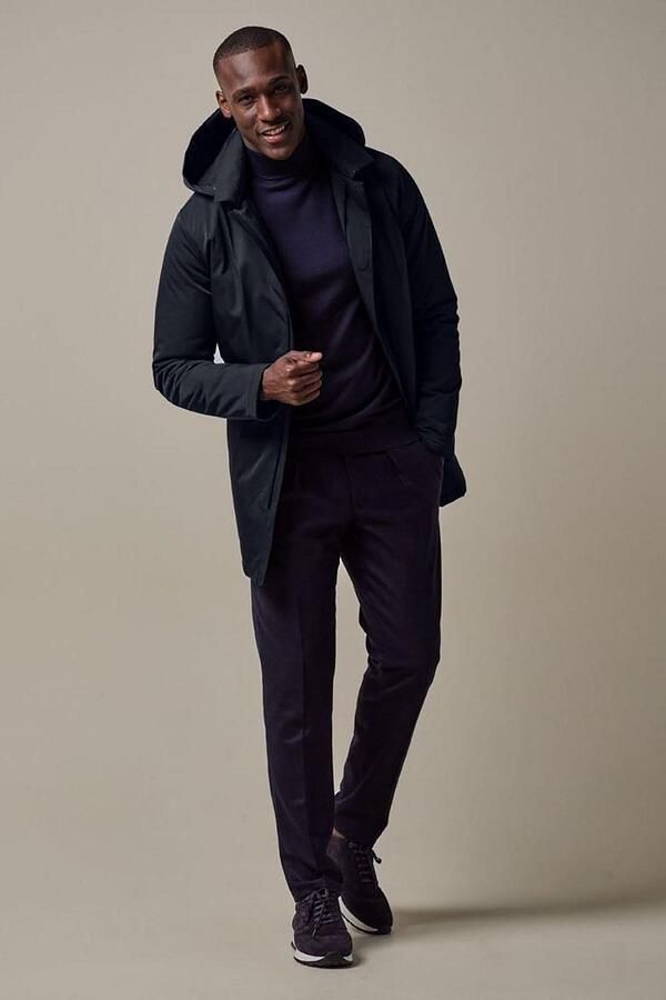 Profuomo Winterjas met Stijl en Functionaliteit Black Heren - Foto 4