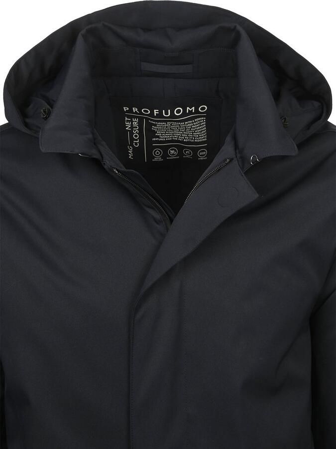 Profuomo Technische jassen Magnet Jas Navy - Foto 3