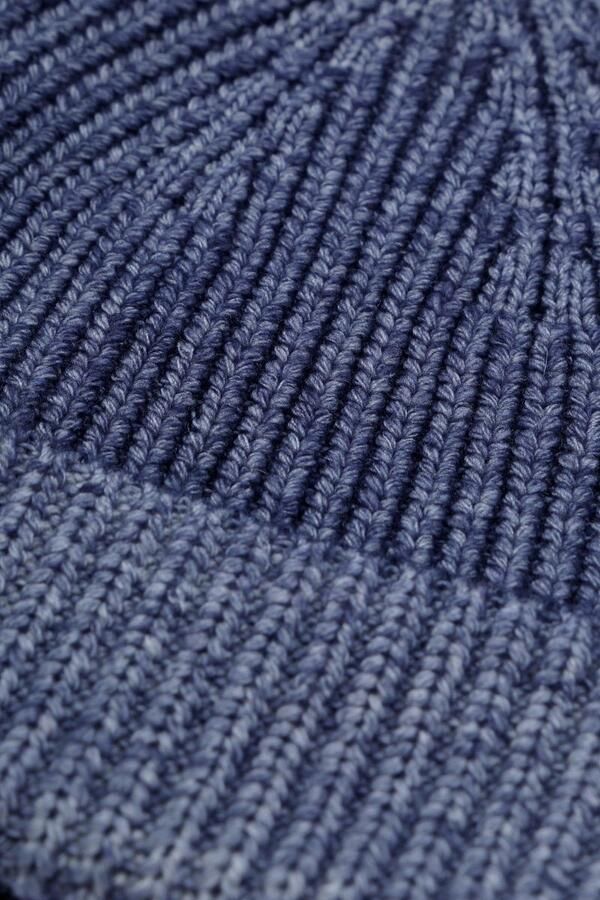Profuomo Pet Muts Wol Donkerblauw - Foto 2