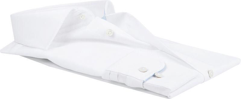 Profuomo Witte Business Overhemd van Katoen White Heren - Foto 13