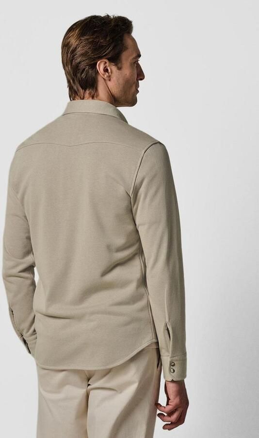 Profuomo Overhemd Lange Mouw Overshirt Western Beige - Foto 9