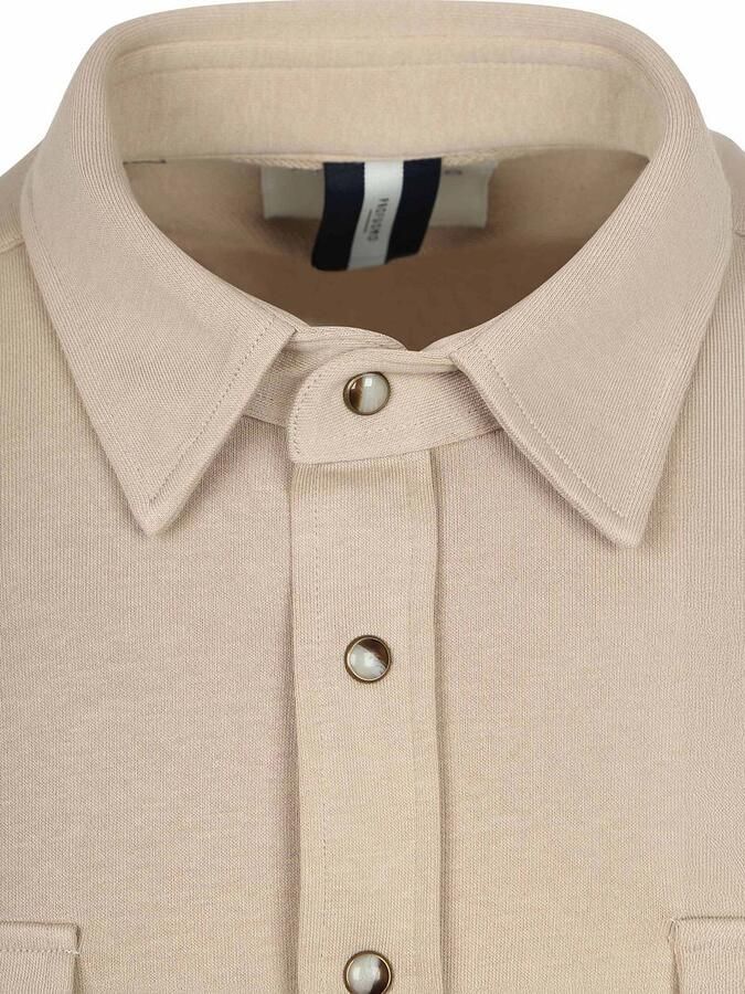 Profuomo Overhemd Lange Mouw Overshirt Western Beige - Foto 8