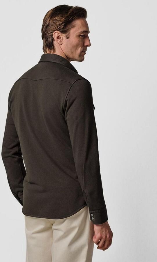 Profuomo Overshirt Western Donkerbruin - Foto 3