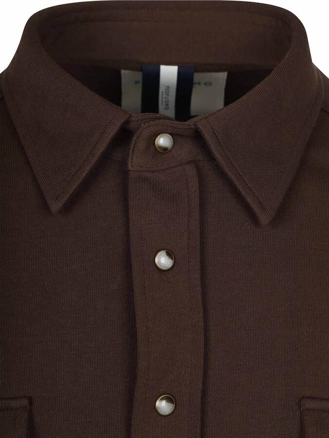 Profuomo Overshirt Western Donkerbruin - Foto 2