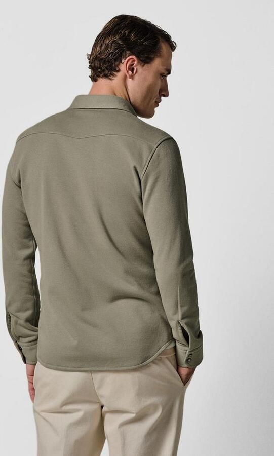 Profuomo Overshirt Western Groen - Foto 4
