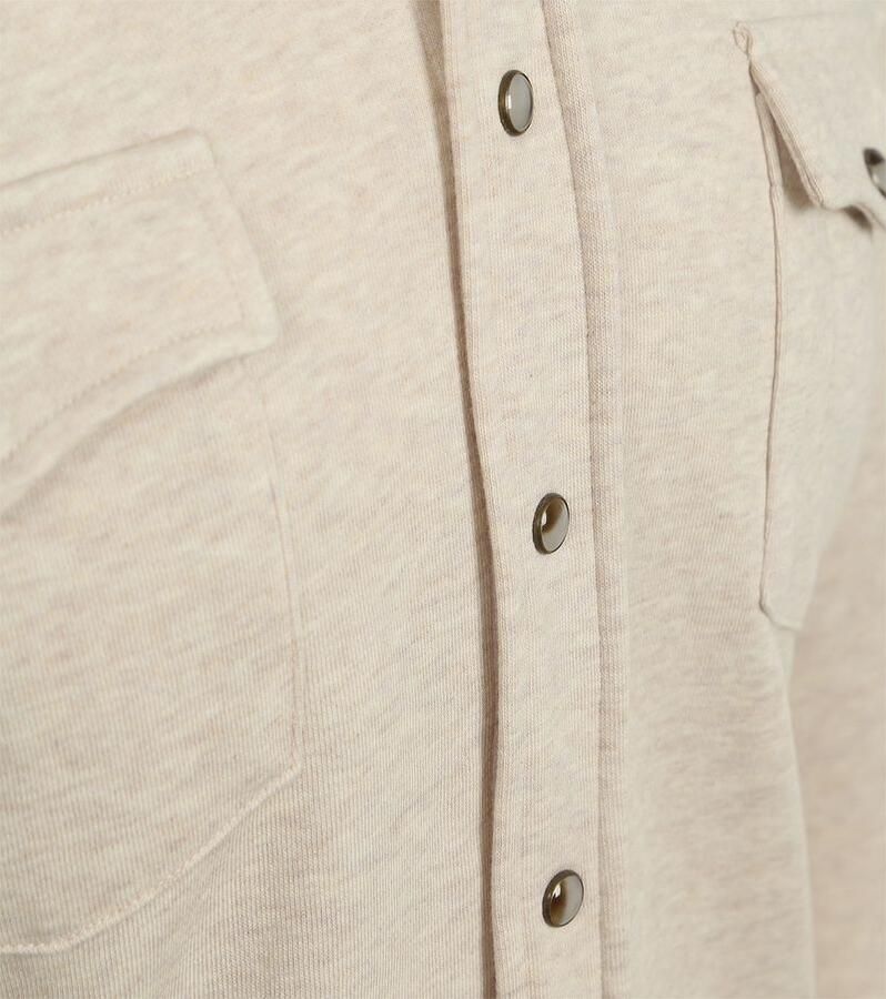 Profuomo Veelzijdig Overshirt voor Moderne Mannen Beige Heren - Foto 5