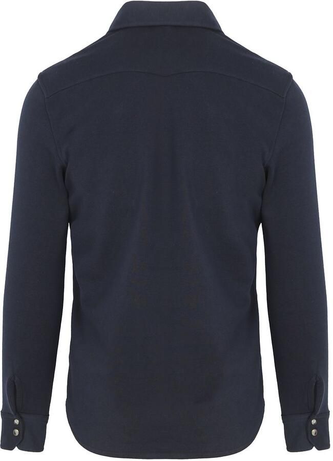 Profuomo Casual Overshirt Heren Donkerblauw Blue Heren