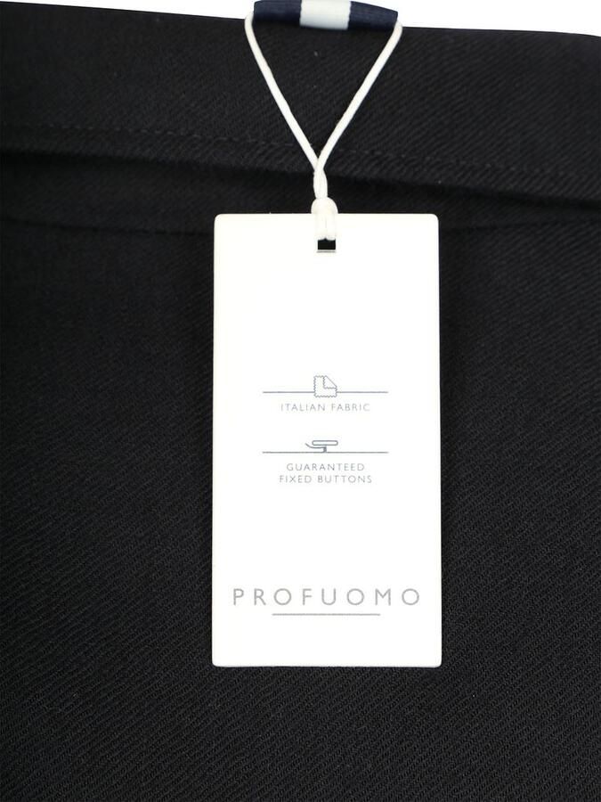 Profuomo Overshirt Wool Navy - Foto 3