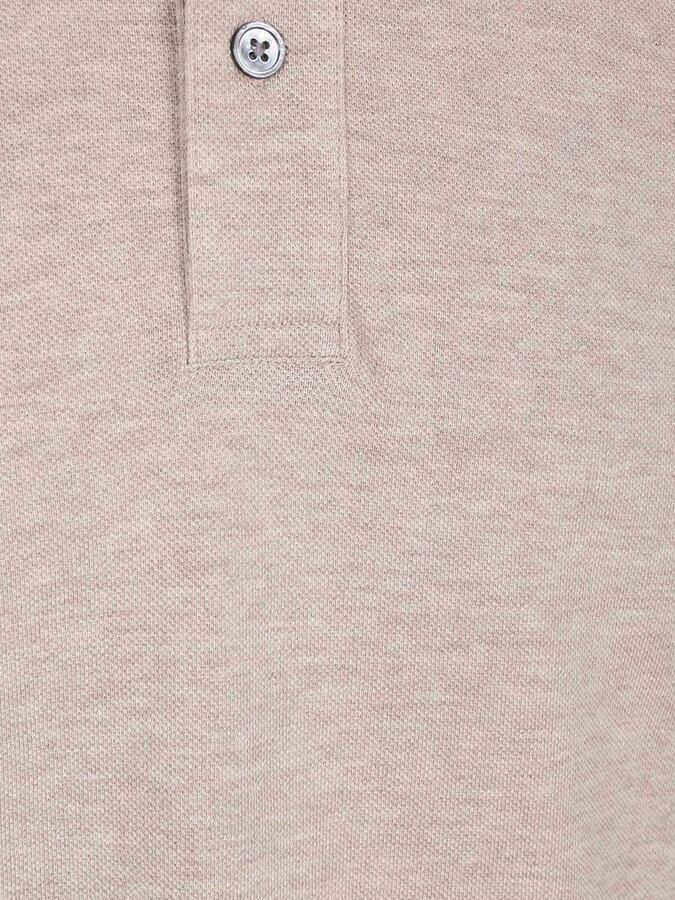 Profuomo Polo Shirt Korte Mouw Piqué Poloshirt Beige - Foto 10