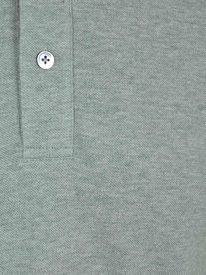 PROFUOMO Heren Polo's & T-shirts Basic Pique Groen - Foto 10