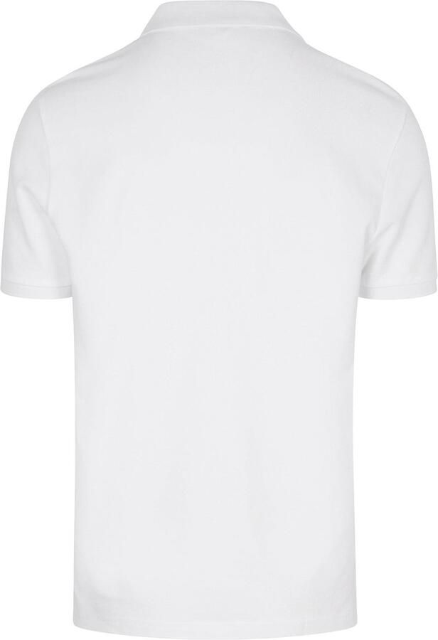Profuomo Polo Shirt Korte Mouw Piqué Poloshirt Wit - Foto 7