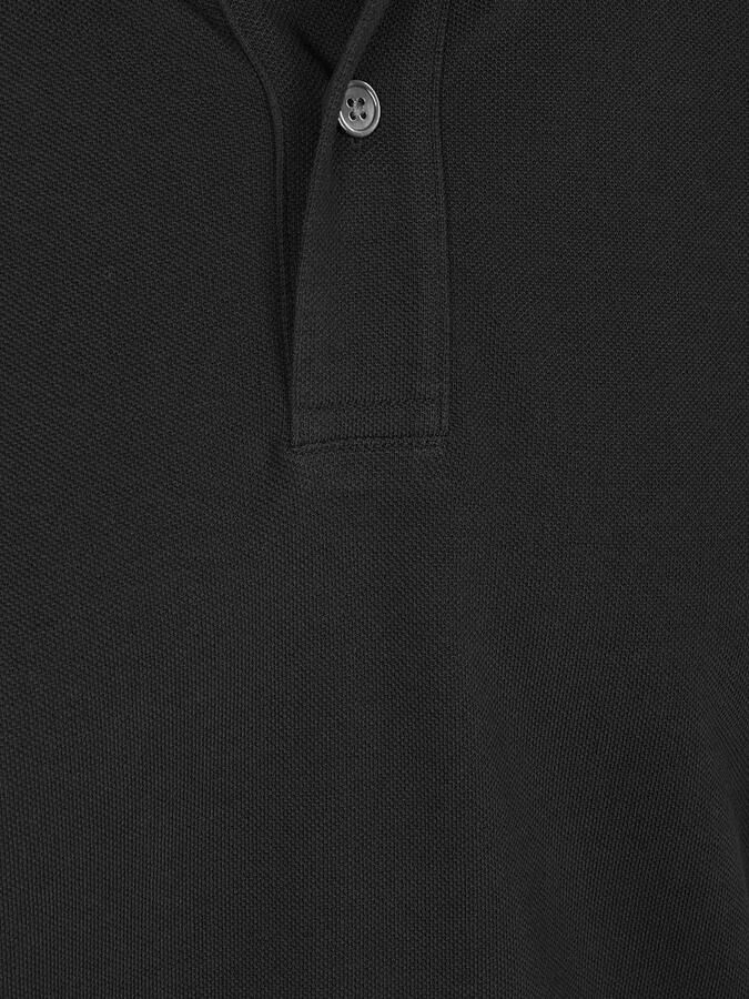 Profuomo Polo Shirt Korte Mouw Piqué Poloshirt Zwart - Foto 6