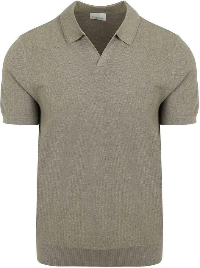 Profuomo Polo Shirt Korte Mouw Poloshirt Riva Luxury Structure Groen - Foto 3
