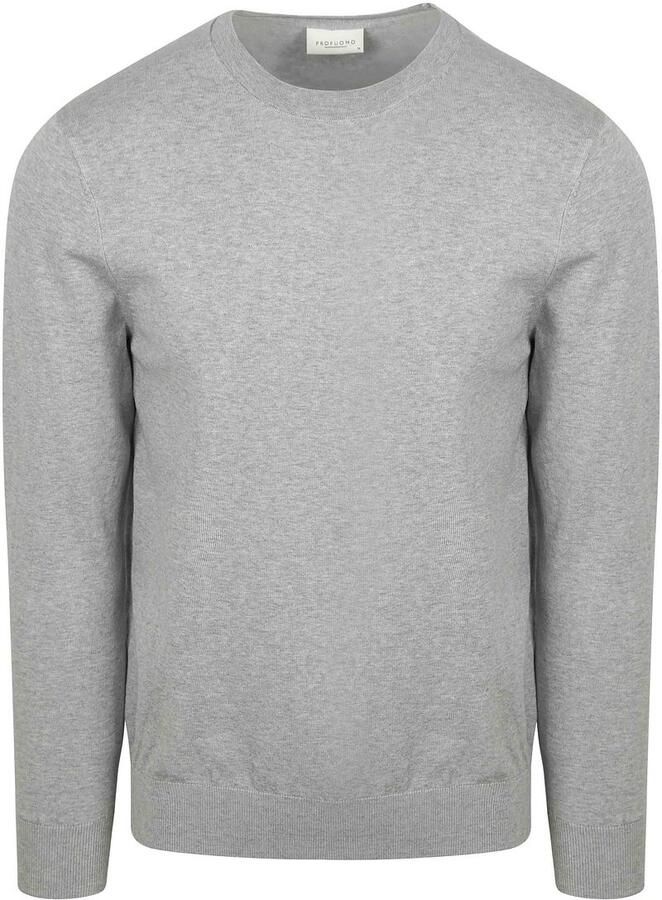 Profuomo Sweaters Pullover Luxury Grijs