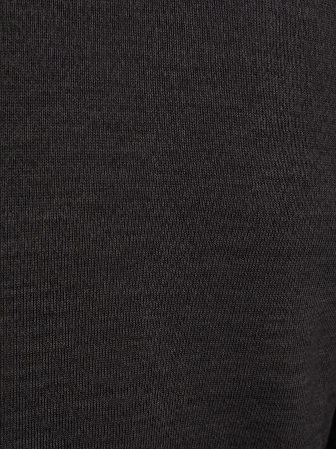 PROFUOMO Heren Truien & Vesten Extrafine Merino Donkergrijs - Foto 7