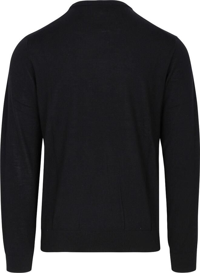 Profuomo regular fit gebreide trui van zuivere wol - Foto 2