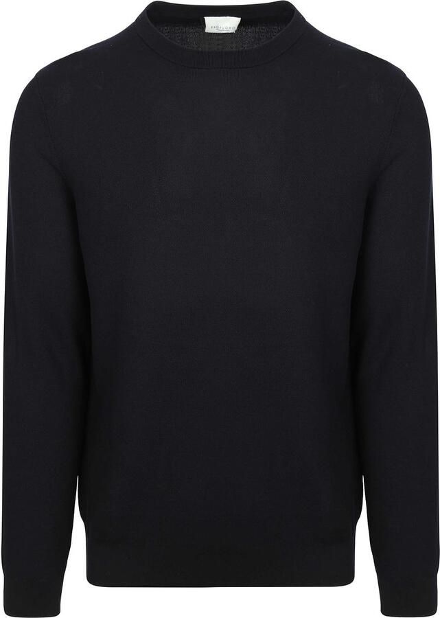 Profuomo Pullover Structure Navy