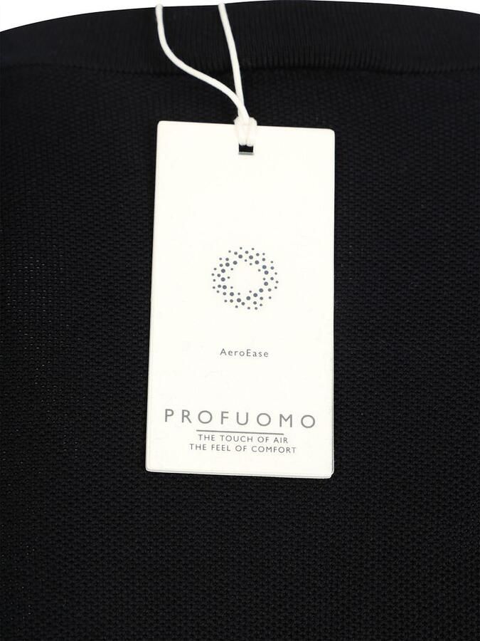 Profuomo Pullover Structure Navy - Foto 3