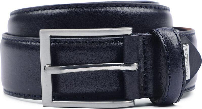 Profuomo herenriem navy blue calf leather - Foto 5
