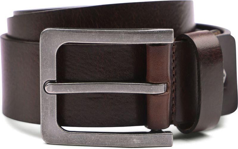 Profuomo riem leder handpolish brown - Foto 4