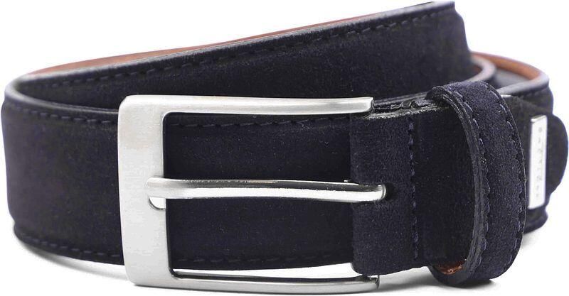Profuomo Riem Suede Donker Blauw - Foto 4