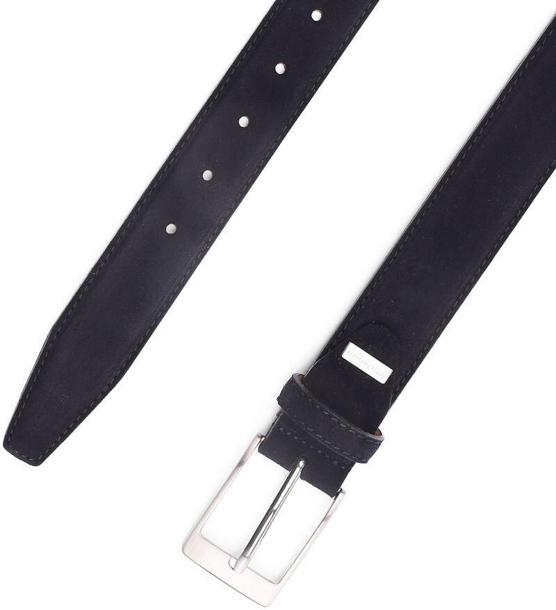 Profuomo Riem Suede Donker Blauw - Foto 5