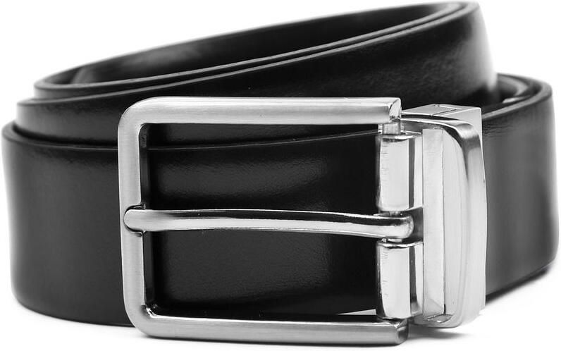 Profuomo riem dubbelzijdig zwart moro - Foto 4