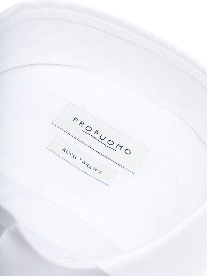 Profuomo Royal Twill Overhemd Wit - Foto 2