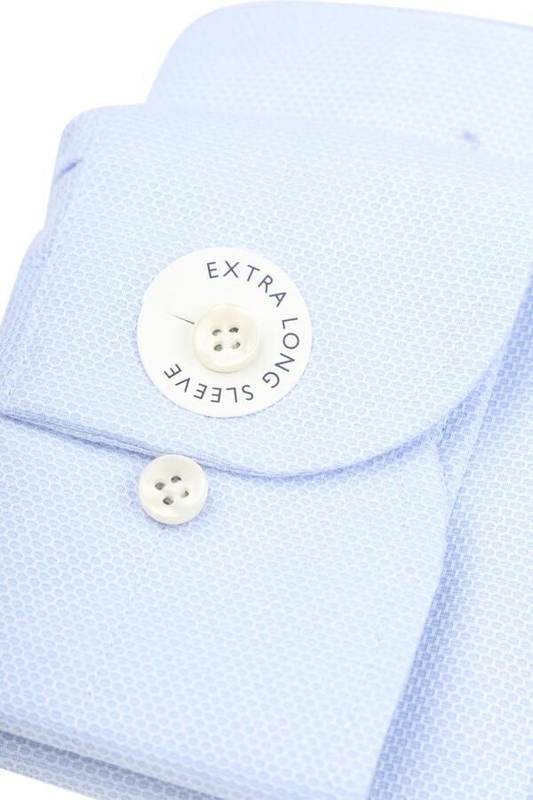 Profuomo Shirt Extra Lange Mouwen Travel Lichtblauw - Foto 4