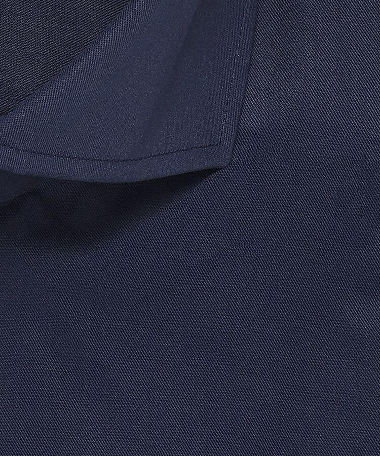 Profuomo slim fit strijkvrij overhemd donkerblauw twill - Foto 5