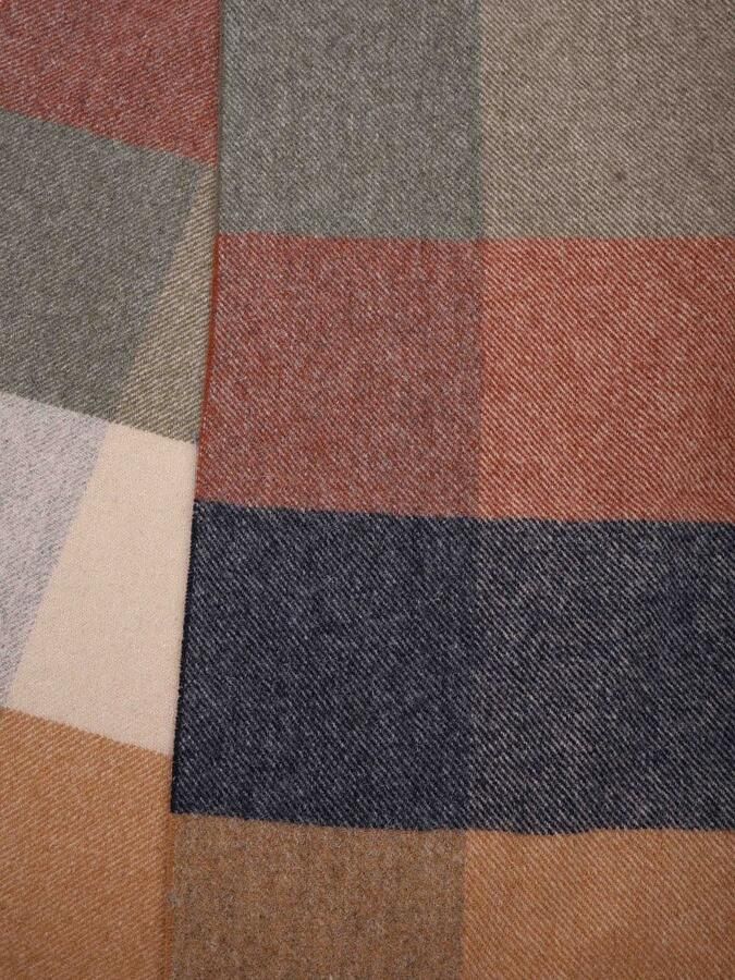 Profuomo Sjaal Lamswol Ruiten Multicolour - Foto 2