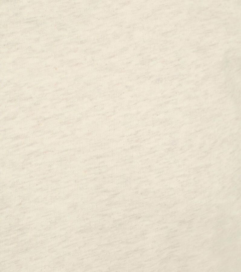 PROFUOMO Heren Polo's & T-shirts T-shirt Short Sleeve Jersey Beige - Foto 6