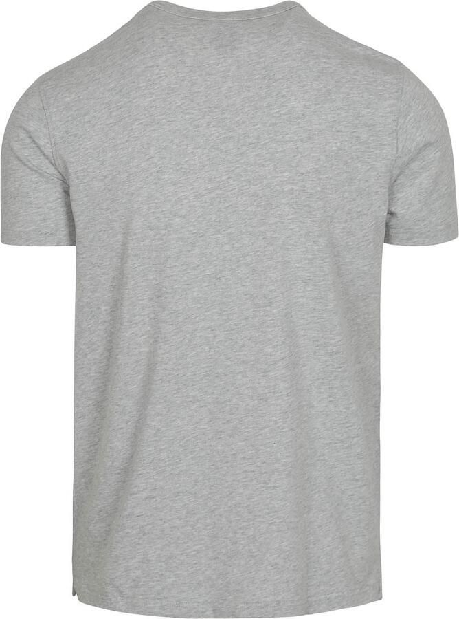 PROFUOMO Heren Polo's & T-shirts T-shirt Short Sleeve Jersey Grijs - Foto 6