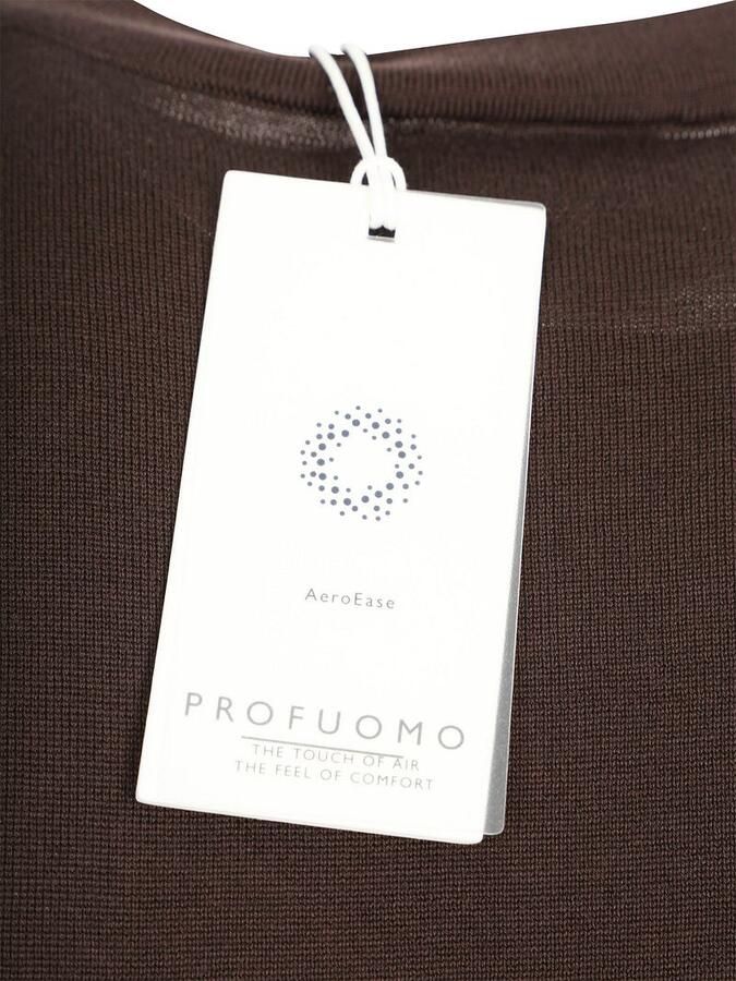 PROFUOMO Heren Polo's & T-shirts Aero Ease Bruin - Foto 7