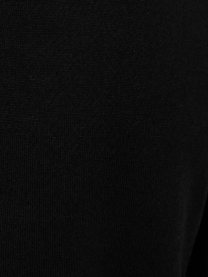 Profuomo Sweater Turtleneck Trui Merinowol Zwart